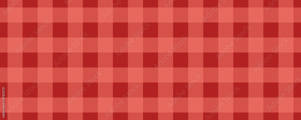 Banner, plaid pattern. Fire brick on Salmon color. Tablecloth pattern. Texture. Seamless classic pattern background. Banner, plaid pattern. Fire brick on Salmon color. Tablecloth pattern. Texture. Seamless classic pattern background.