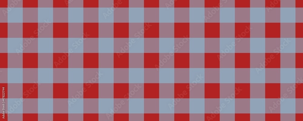 Banner, plaid pattern. Fire brick on Sky blue color. Tablecloth pattern. Texture. Seamless classic pattern background. Banner, plaid pattern. Fire brick on Sky blue color. Tablecloth pattern. Texture. Seamless classic pattern background.