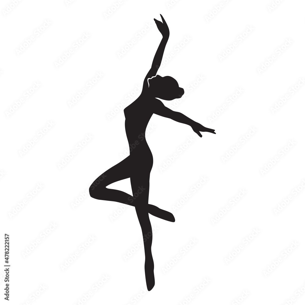 Fototapeta premium beautiful ballet dancer