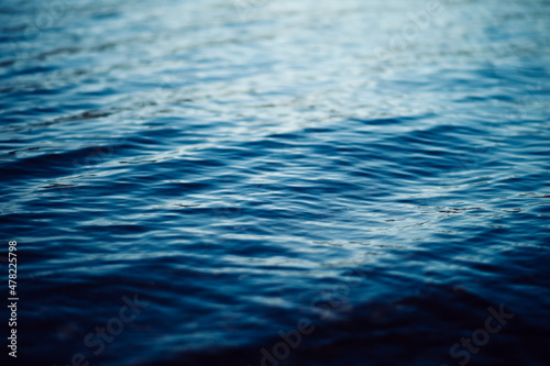 Fototapeta Naklejka Na Ścianę i Meble -  blue water surface