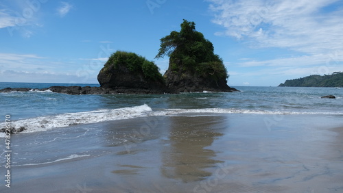 beach with stones