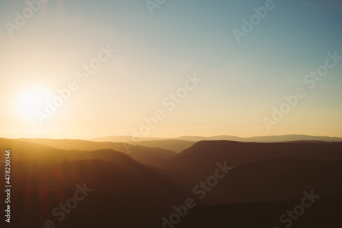 sunrise in the mountains © Aperture Vintage