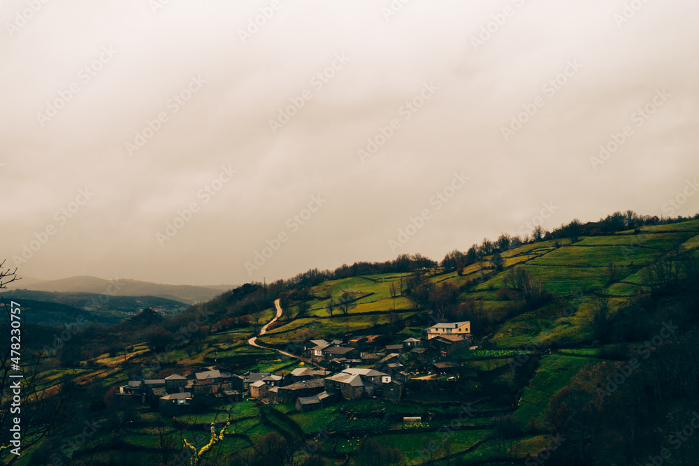 Fototapeta premium panorama of the mountains