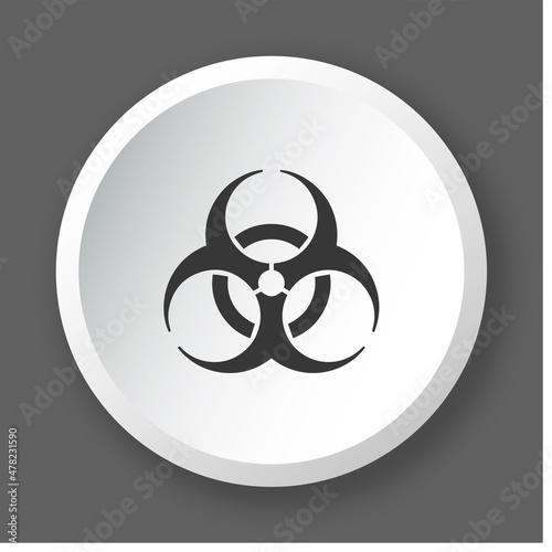 Logo risque biologique.