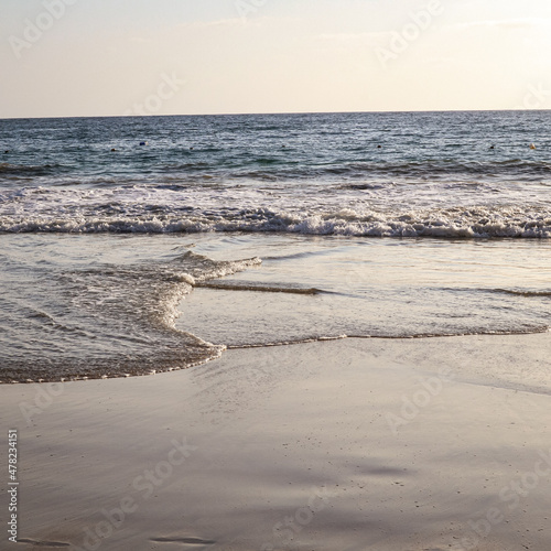 sea beach sand sun blue beautiful