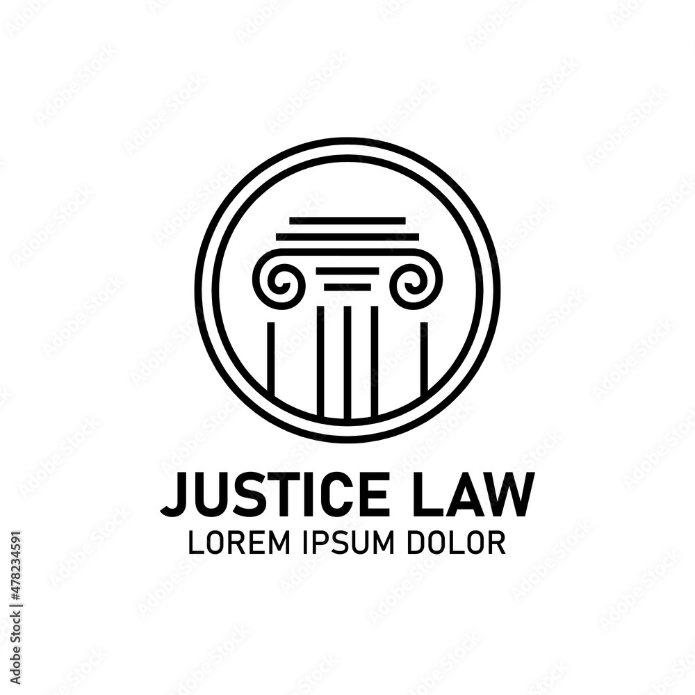 Law and attorney logo, elegant law and attorney firm vector logo design. Prosecution and law defense balance, judgement and protection, lawsuit and human rights theme, advocacy or notary symbol. Law and attorney logo, elegant law and attorney firm vector logo design. Prosecution and law defense balance, judgement and protection, lawsuit and human rights theme, advocacy or notary symbol.