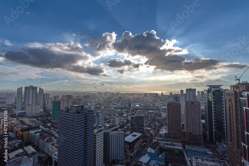 Beautiful skylines at Manila © bugking88
