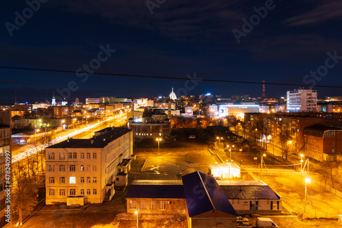 streets of the night city