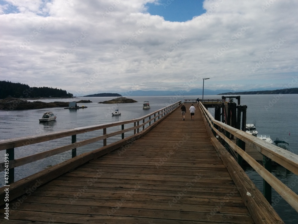 pier on the lake