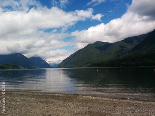 lake in the mountains