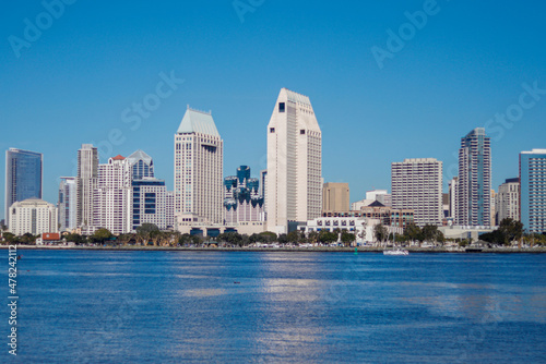 View of downtown San Diego from the bay © Armiramir