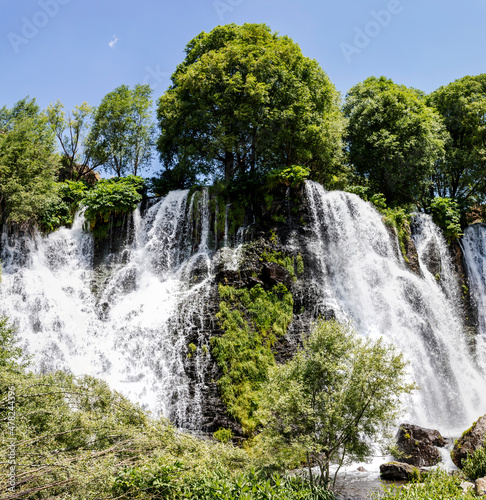 Shaki Waterfall. Armenia