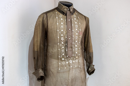 philippines traditional dress for men Barong photo