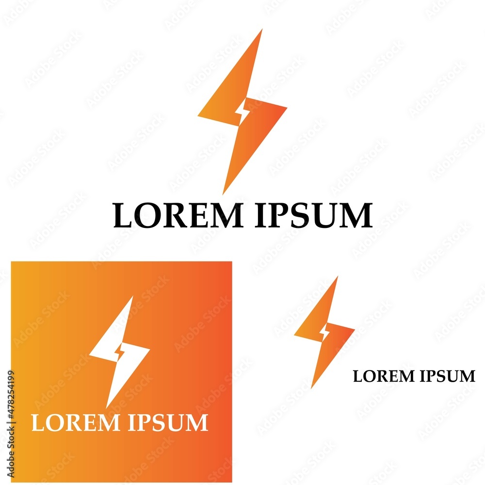 Lighting logo template for many purpose Lighting logo template for many purpose