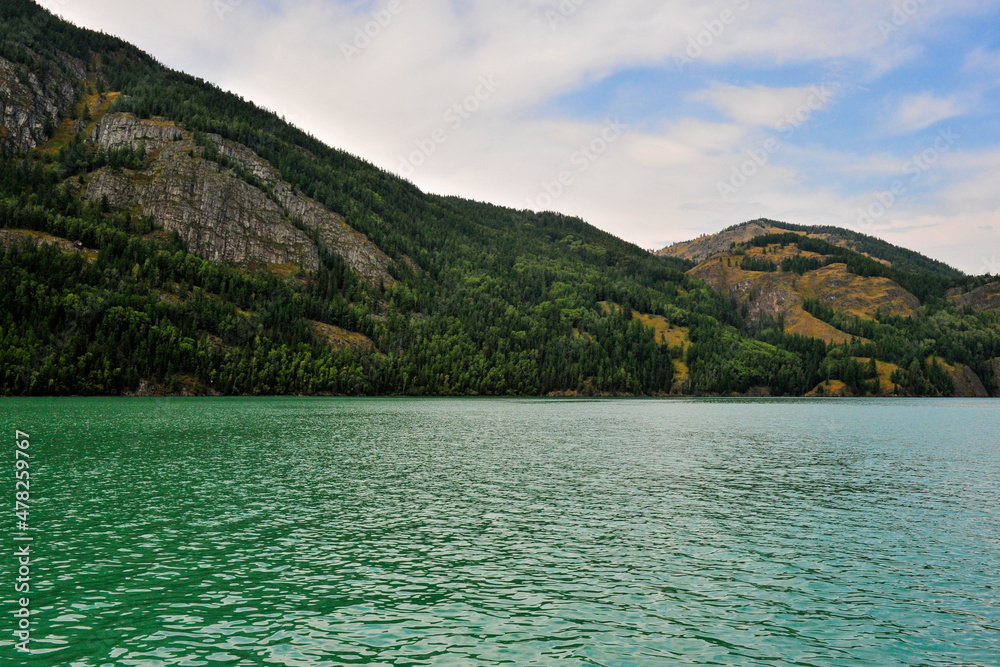 Scenery of Kanas Lake in Altai, Xinjiang, China