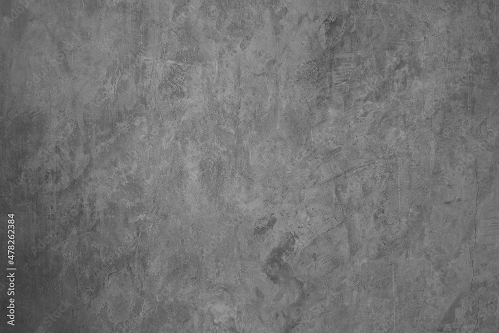 Naklejka premium empty grey cement concrete wall texture background wallpaper.