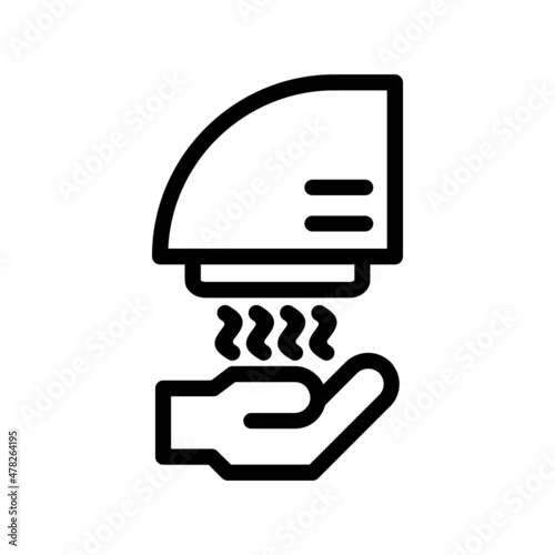 Hand Dryer Icon  