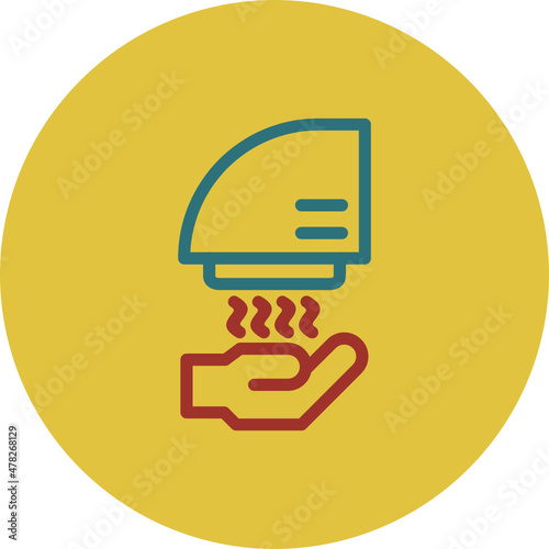 Hand Dryer Icon  