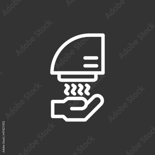 Hand Dryer Icon  