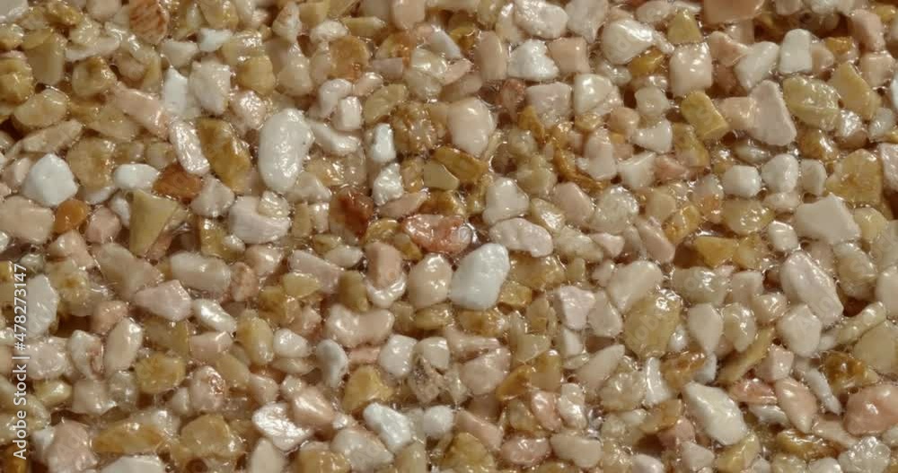 Close-up texture of fine marble chips. Close-up texture of fine marble chips.