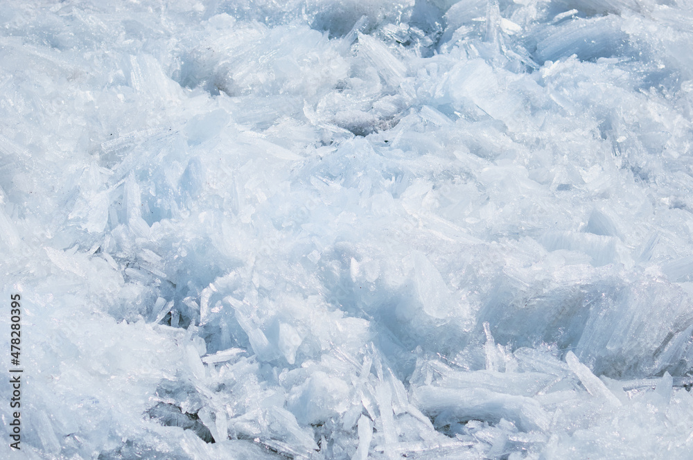 custom made wallpaper toronto digitalMelting ice on the river in spring. Ice drift time. Natural structure.