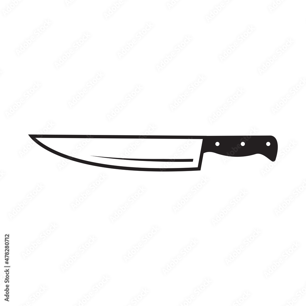 knive icon vector design illustration knive icon vector design illustration