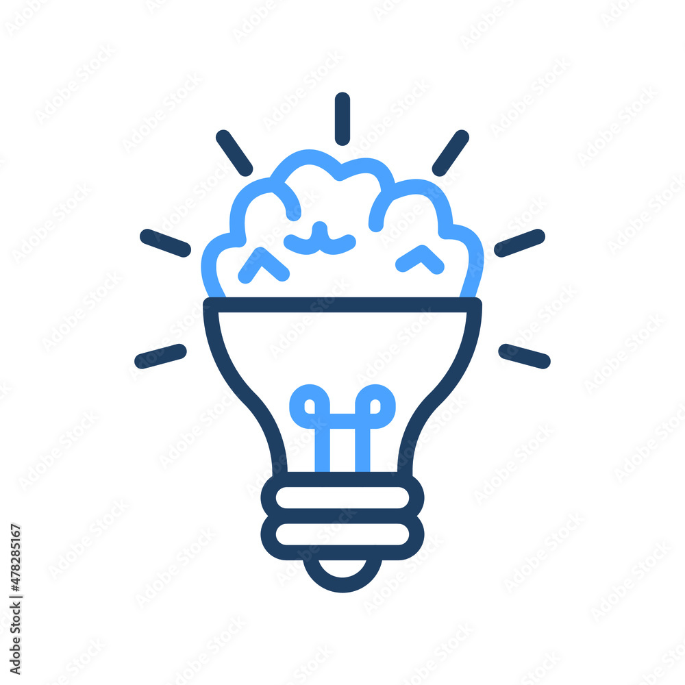 Brain bulb Vector icon which is suitable for commercial work and easily modify or edit it
Brain bulb Vector icon which is suitable for commercial work and easily modify or edit it