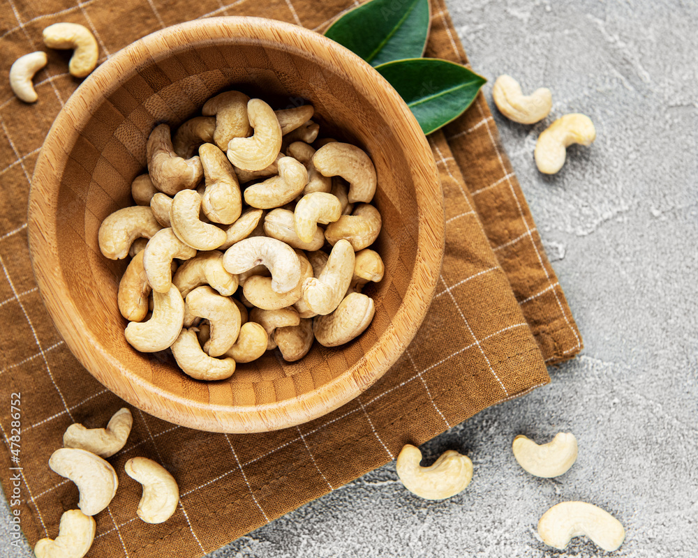 Fototapeta premium Tasty cashew nuts