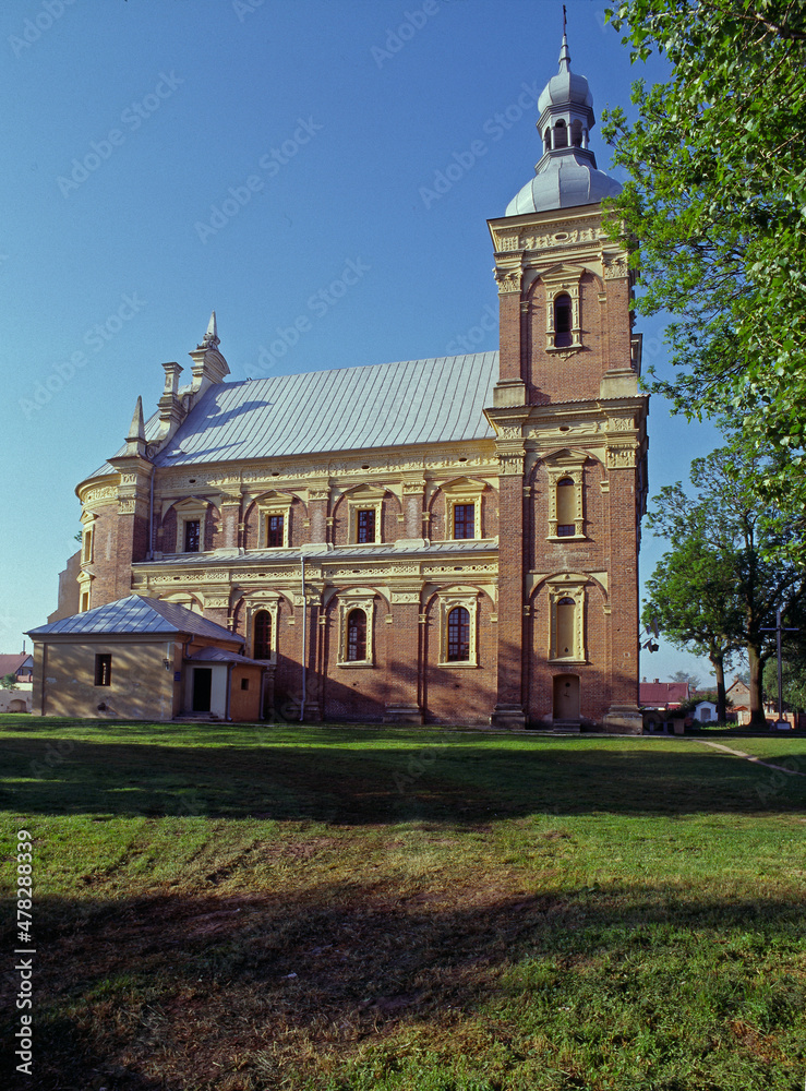 Church of St. Catherine and Saint. Florian in Golab, Lubelskie Region - June, 2011, Poland