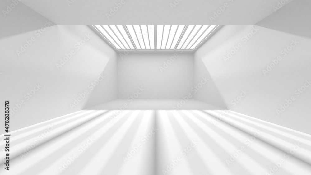 Abstract White Architecture Design Concept Abstract White Architecture Design Concept