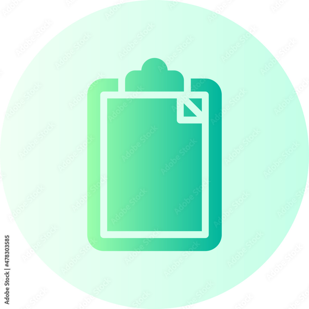 clipboard gradient icon clipboard gradient icon