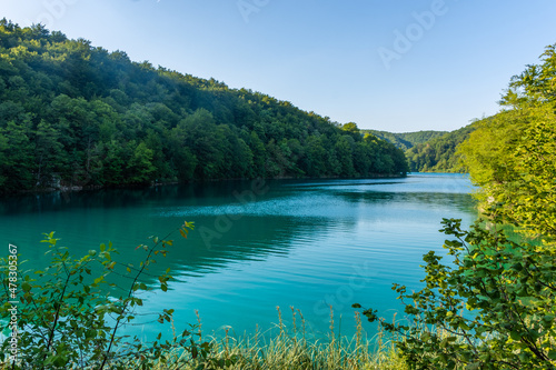 Landscape of the Kozjak Lake