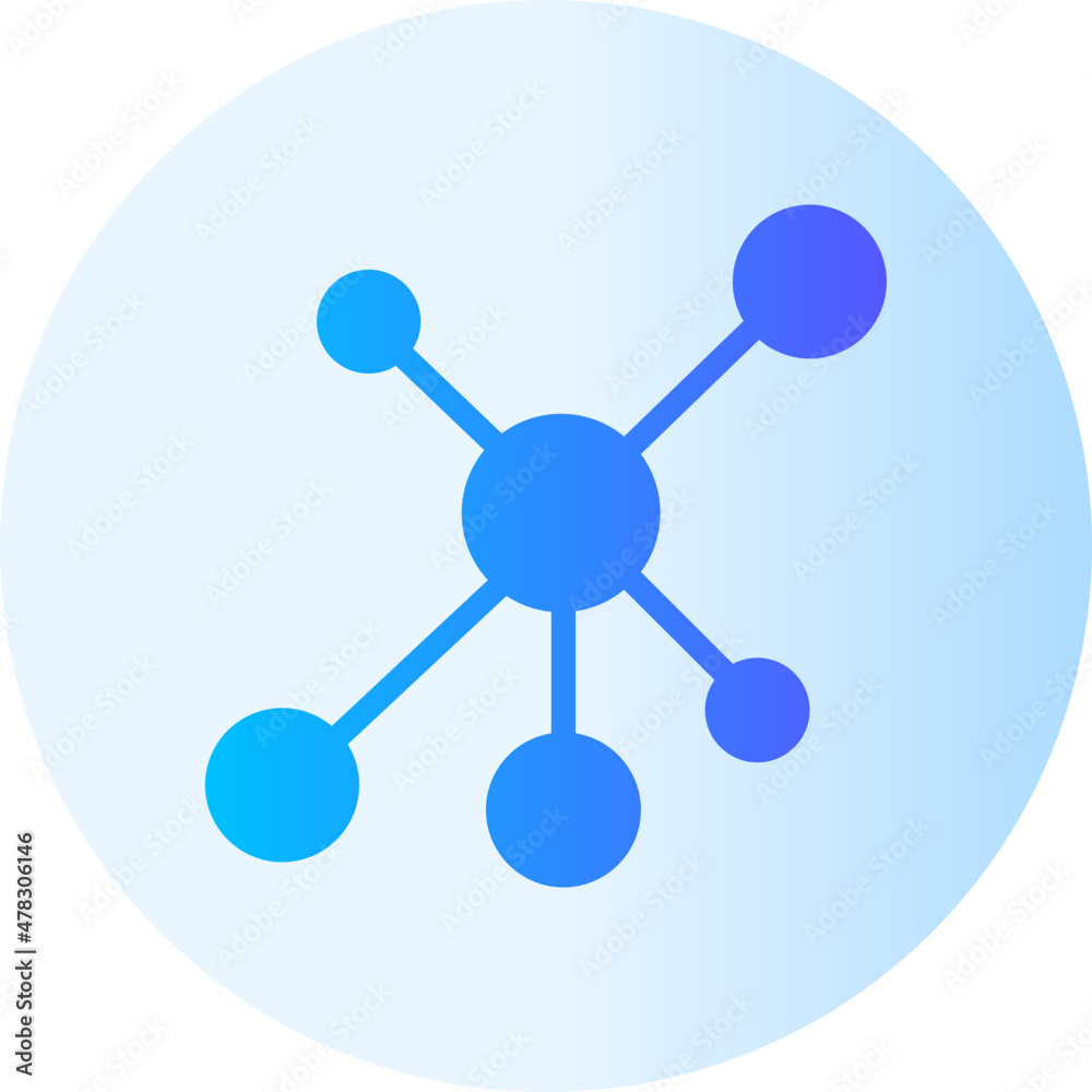 network gradient icon network gradient icon