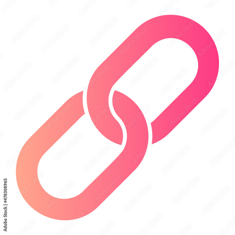 link gradient icon