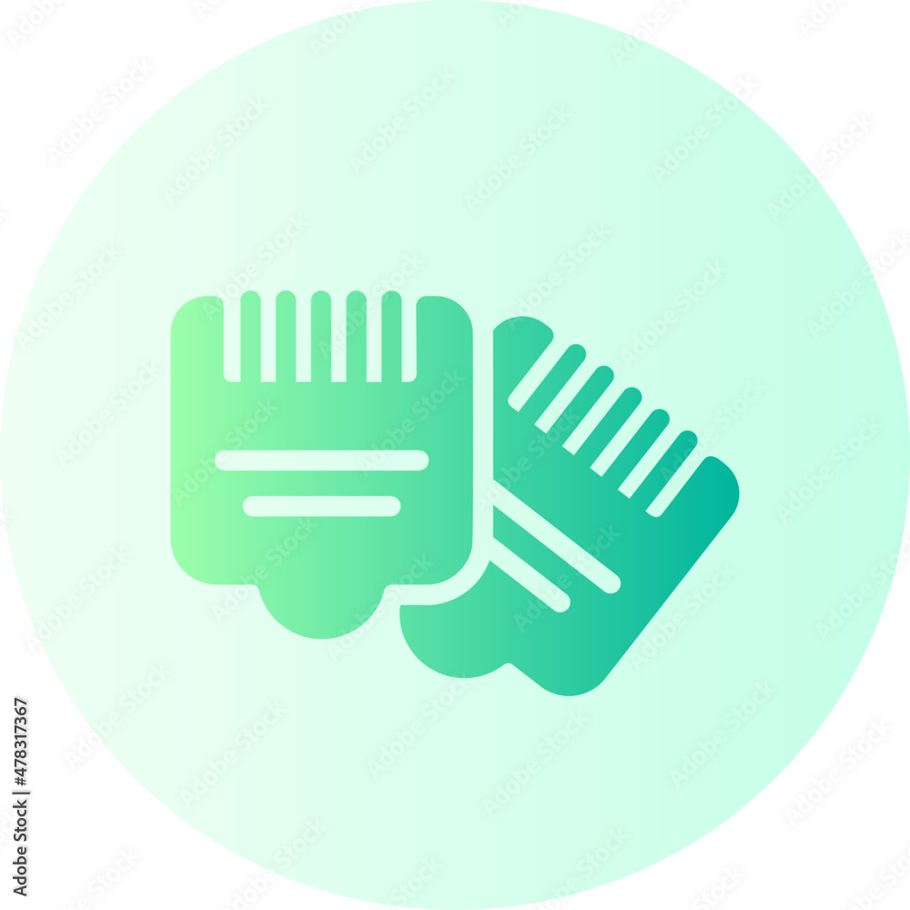 hair clipper gradient icon hair clipper gradient icon