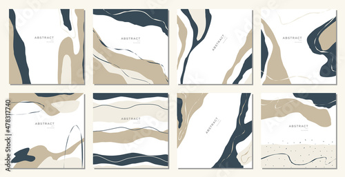 Abstract background various shapes set up. Ideal for cover, poster, business card, flyer, brochure,magazine first page,social media and other.vector illustration
