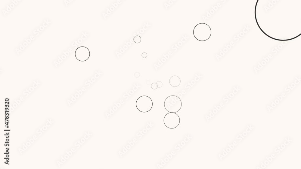 Fly black small rings, abstract business and corporate style background Fly black small rings, abstract business and corporate style background