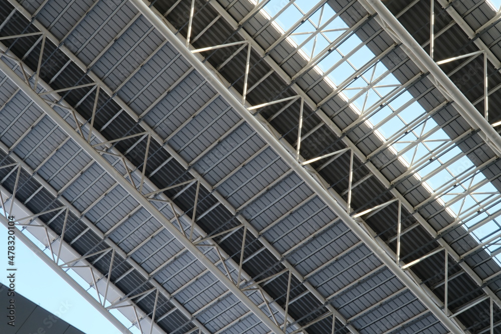 Urban Station has Truss structure roof Urban Station has Truss structure roof