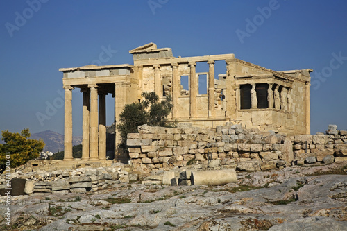 Erechtheion. Acropolis of Athens. Greece