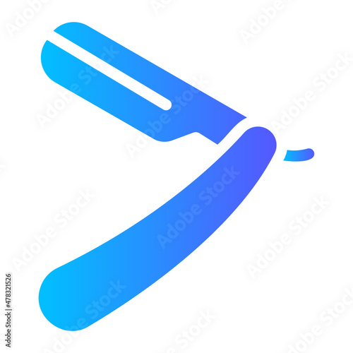 razor gradient icon