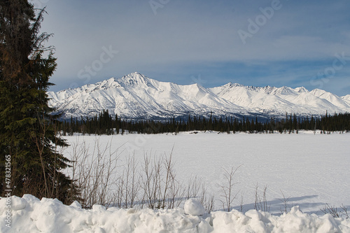 Richardson Highway, running 368 miles and connecting Valdez to Fairbanks is a very scenic route, offering magnificent views of the Chugach Mountains and Alaska Range. 