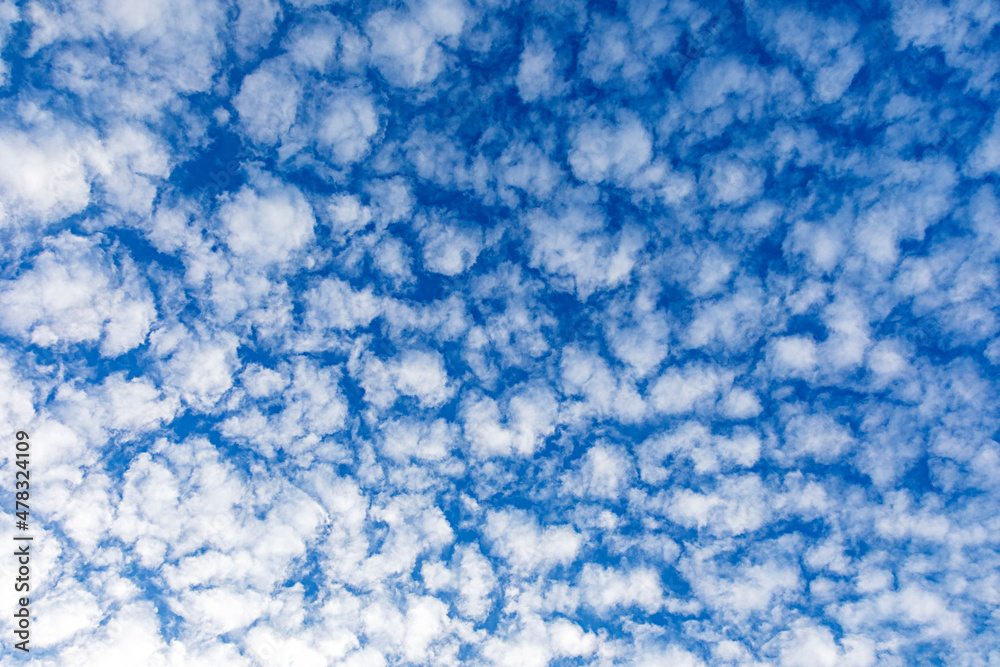 Obraz premium Schäfchenwolken