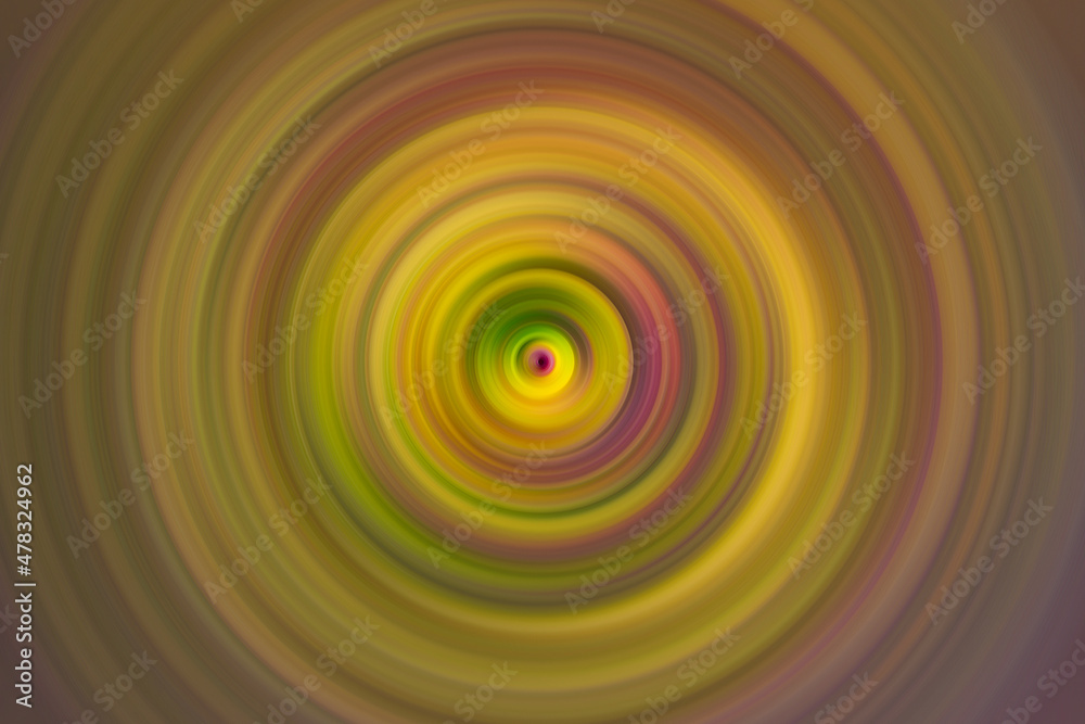 Vivid mixed yellow, purple and brown whirlpool