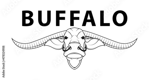 Thai buffalo head logo.