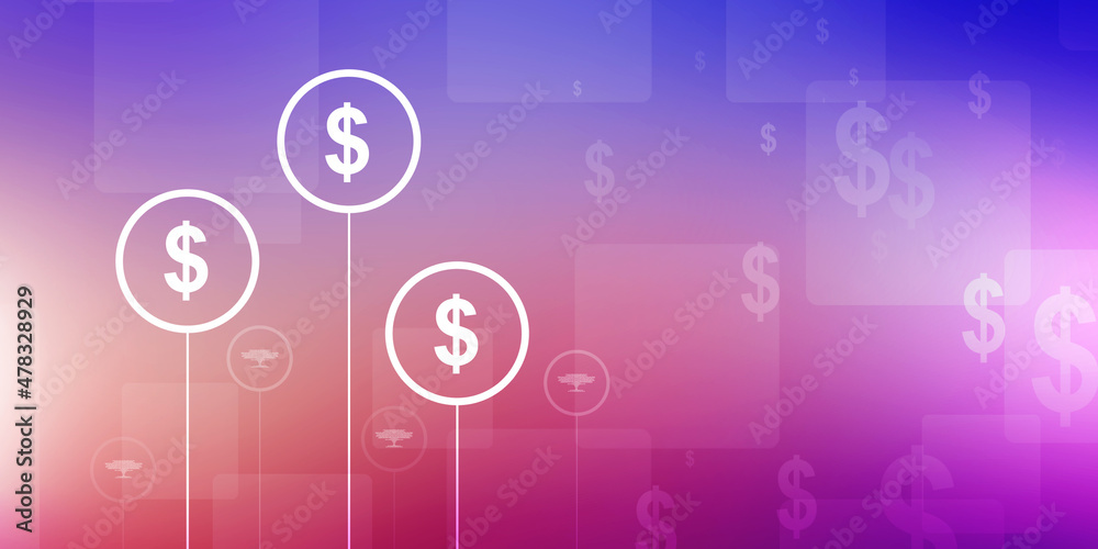 2d rendering usd Dollar symbol 
