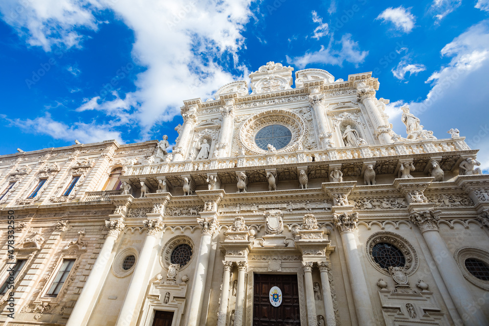 Obraz premium Basilica of Santa Croce, Lecce, Italy
