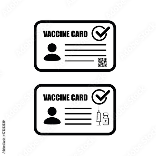 Qr code verification. Covid-19 digital passport vaccine certificate.