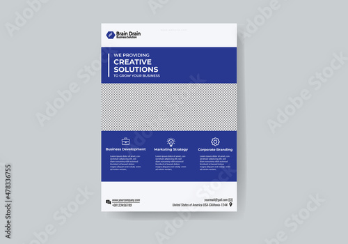 Corporate business flyer template, digital marketing agency flyer, business marketing flyer set, flyer business trendy corporate vector style, abstract business flyer, real state business flyer