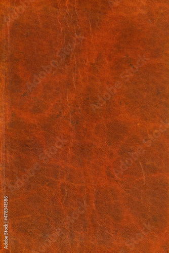 Brown real leather texture background