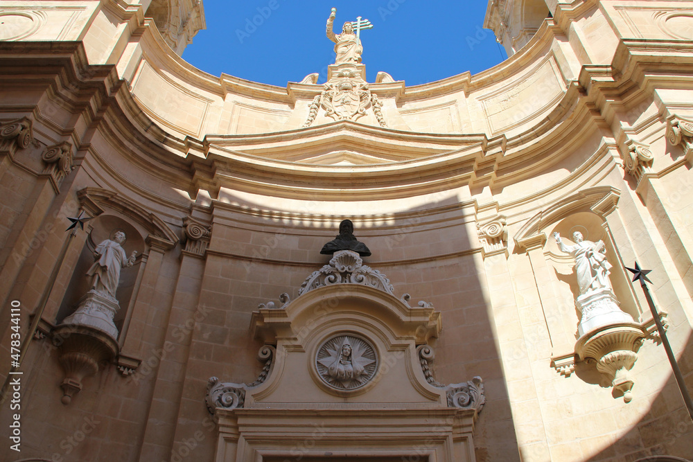 saint-dominique basilica in valletta (malta) 